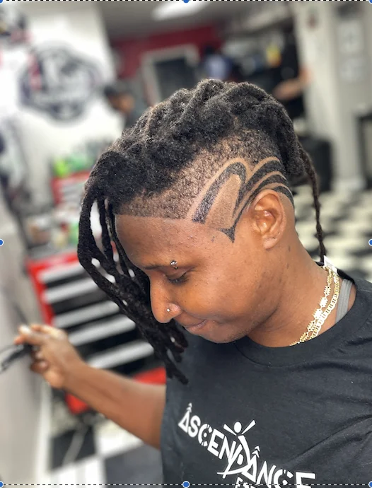 Custom hair design from The Kut Shoppe gallery